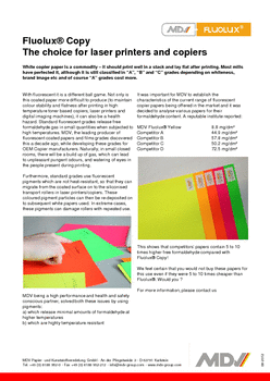 Fluolux® Copy Info Sheet